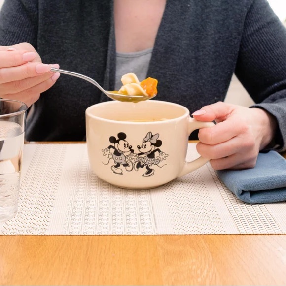 Mickey & Minnie Mouse Ceramic Soup Mug - Picture 10 of 16
